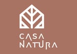 CASA NATURA - logo completo - bianco - fondo colore GRANDE-1